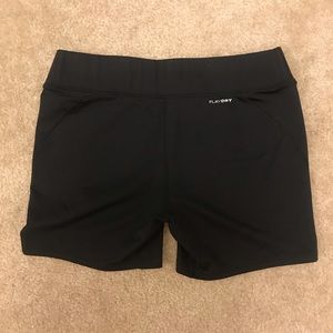 Reebok play dry spandex shorts